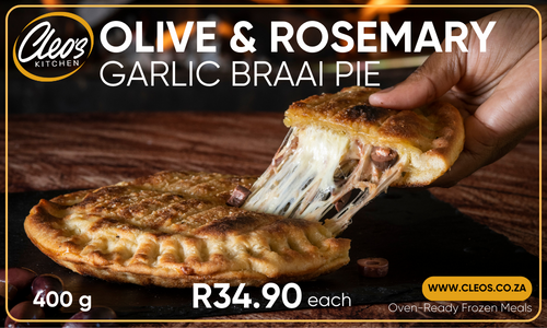 Cleo's Braai Pie - Olive & Rosemary